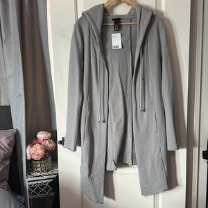 New H&M long hoodie